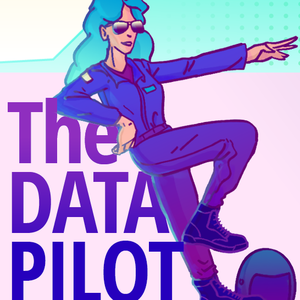 Grafik mit dem Schriftzug The Data Pilot