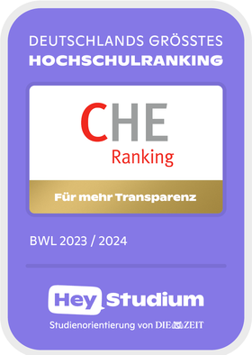 Siegel des CHE Rankings